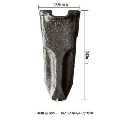 Denti del secchio di Bucket Tooth Forging dell'escavatore SY365/SY375 dell'escavatore