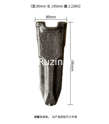 Tipo forgiato di Bucket Tooth RC dell'escavatore per SY75/SY85/SY95