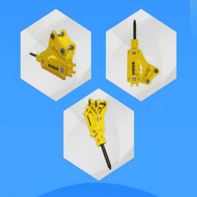 SYB40 escavatore Spare Parts Hydraulic che schiaccia martello per SY55/60