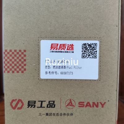 Il filtro del carburante SY115/SY125/SY135/SY155/SY200/SY205/SY215/SY215C10/SY245/SY265 da 60307173 Sany si applica a 4JJ1/4HK1/4M50/D06FR