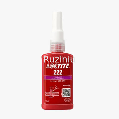 L'agente 50ml 250ml della chiusura di vite di forza bassa del Loctite 222 resiste alla temperatura 150℃